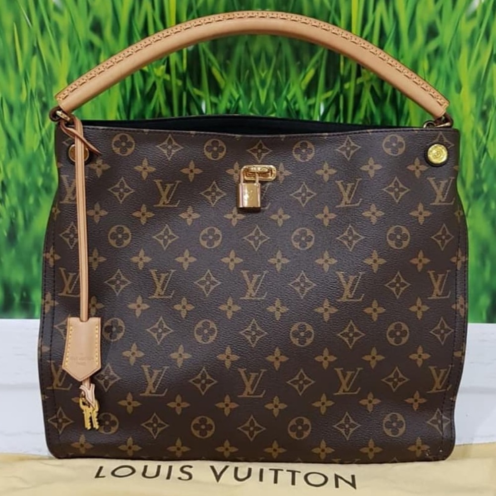 GORGEOUS GAIA BLACK LOUIS VUITTON artsy - Picture 7 of 14